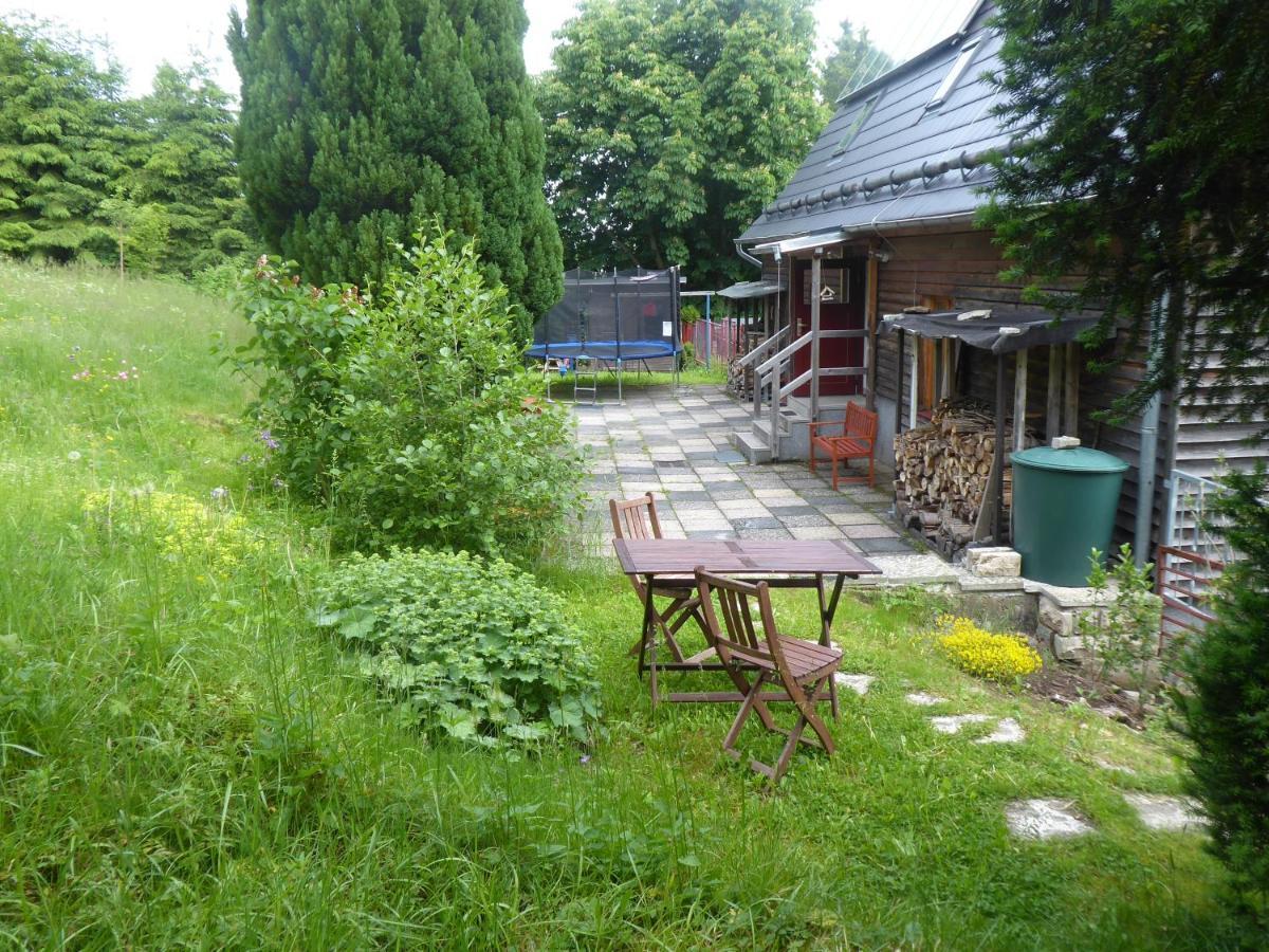 Haus Bergwiese - Fuer Naturfreunde, Familien, Wanderer Gehlberg Exteriör bild