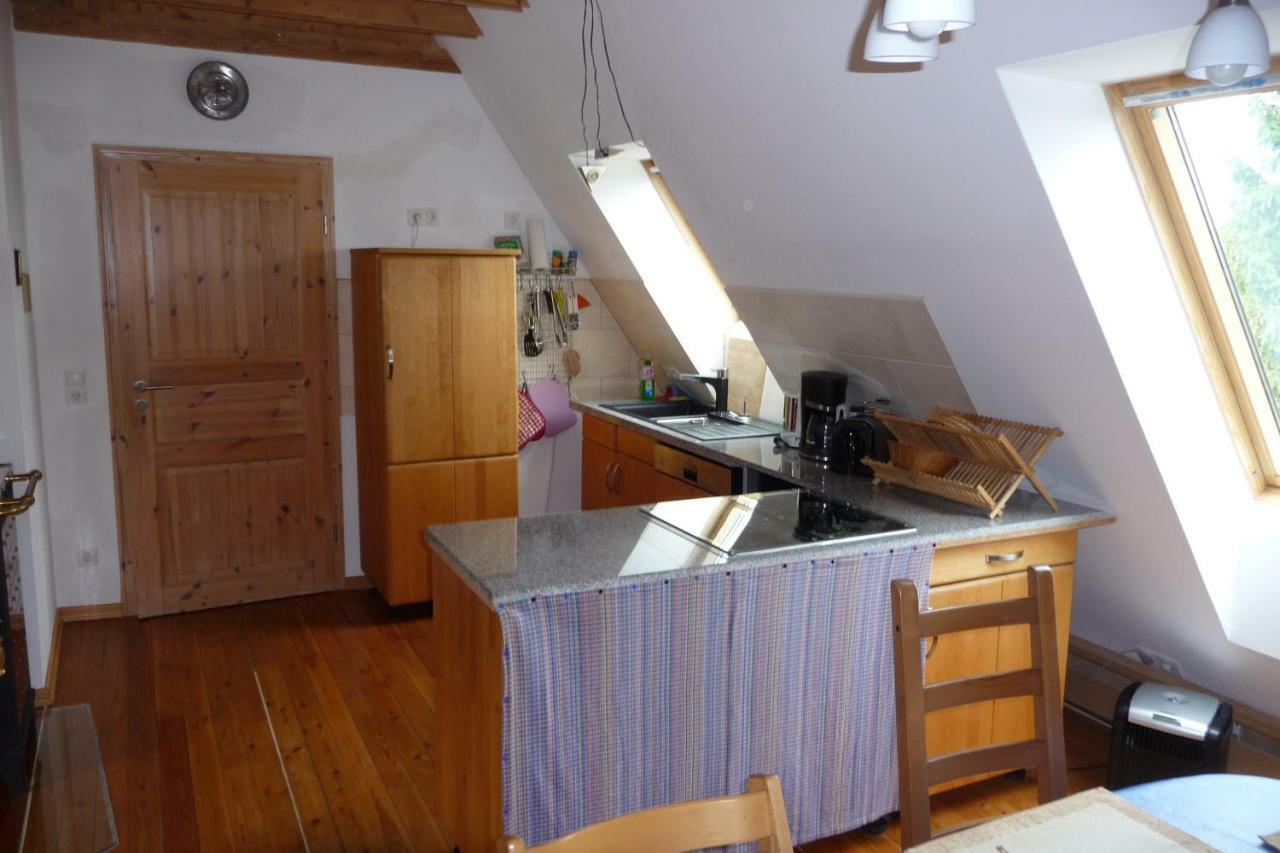 Haus Bergwiese - Fuer Naturfreunde, Familien, Wanderer Gehlberg Exteriör bild